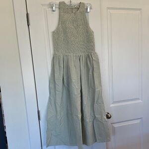 Madewell Green Maxi Dress